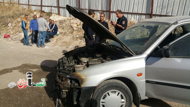 الطيبة: حريق في الطؤبة يسفر عن حرق شاحنة ومركبتين والشرطة تحقق